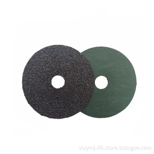 ZY Abrasive Silicon Carbide Polishing Fiber Discs for Wood and Stone Surface Finishing
